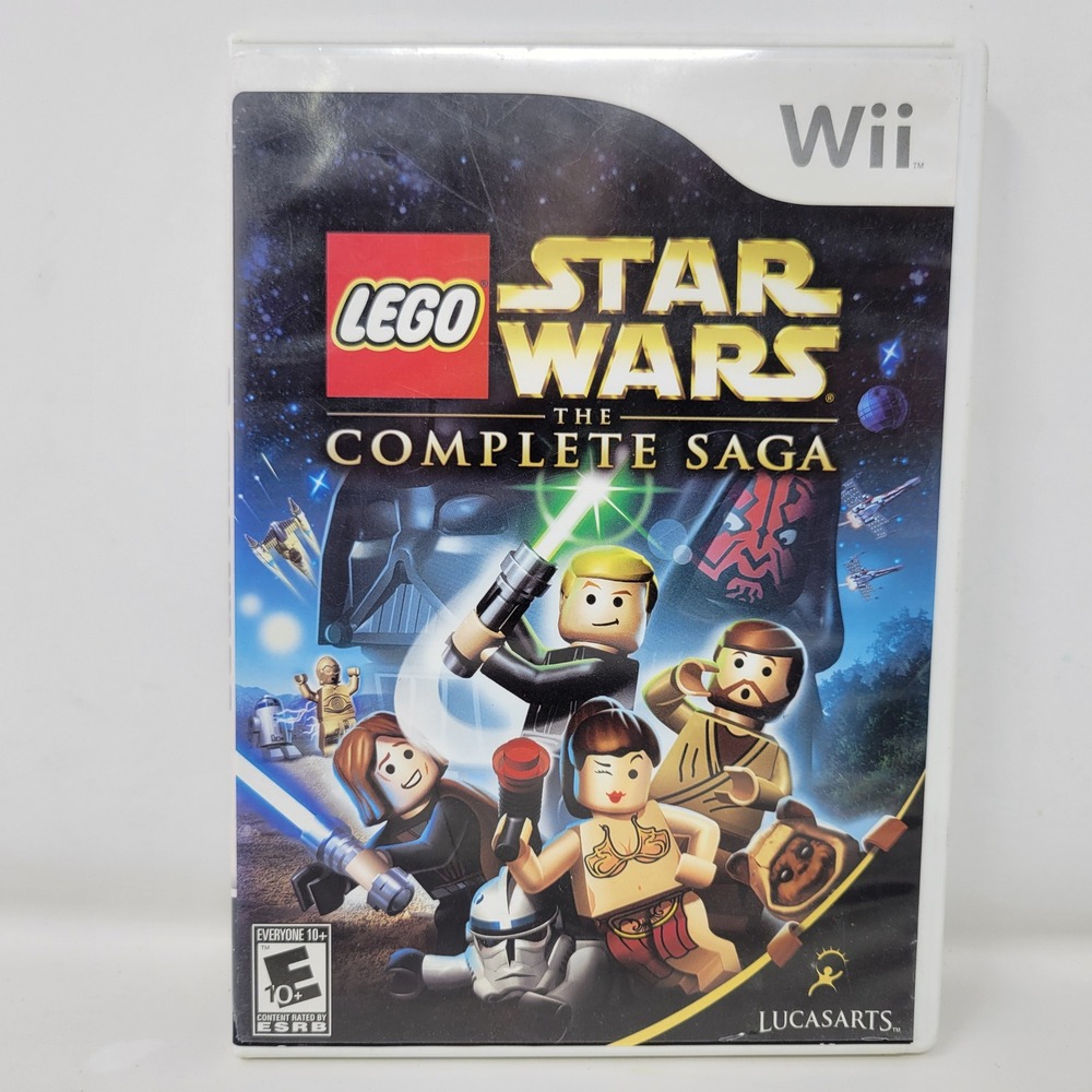 LEGO Star Wars The Complete Saga Nintendo Wii Game LucasArts